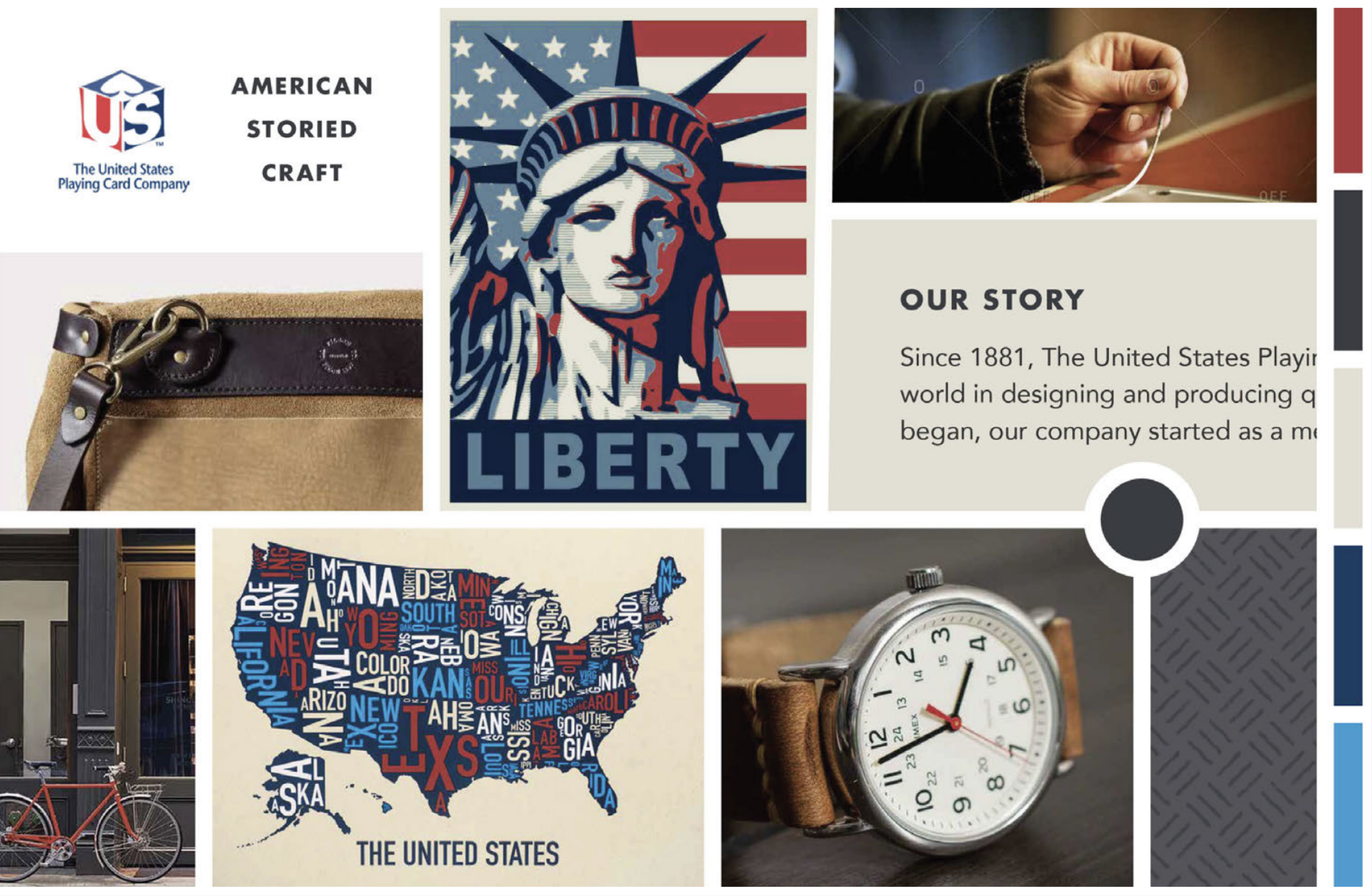 U.S. Playing Card brand moodboard